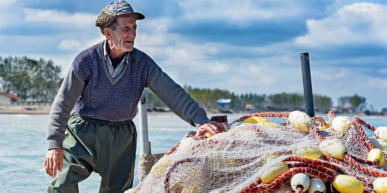 pescador anciano