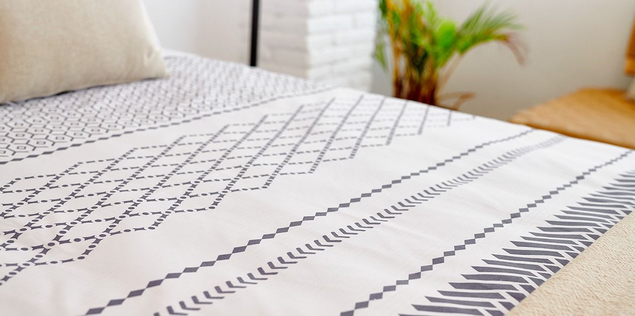 sábanas con estampado