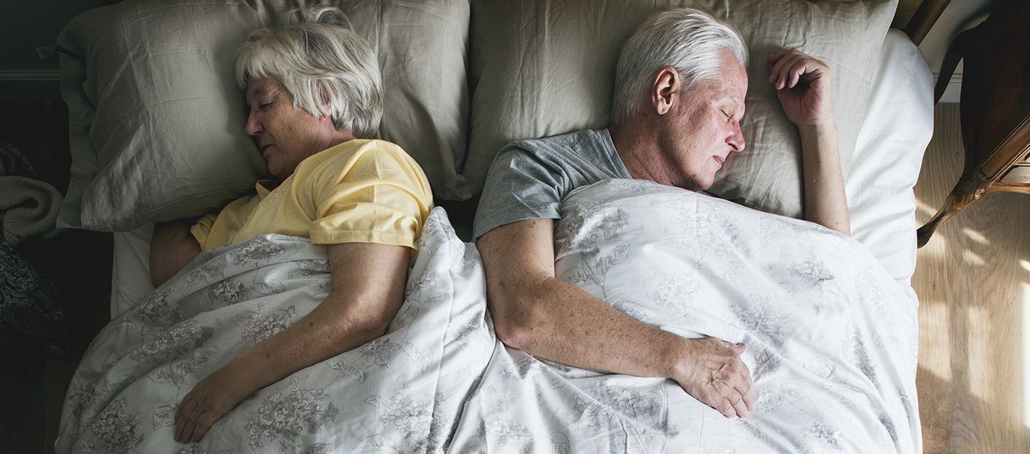 los riesgos de que las personas mayores duerman poco