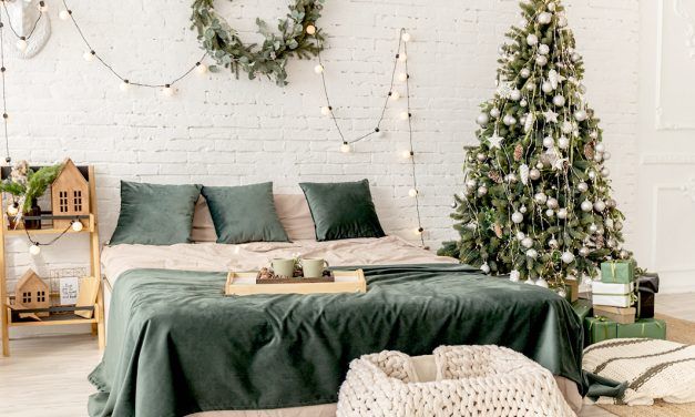 Cómo decorar tu dormitorio con temática navideña